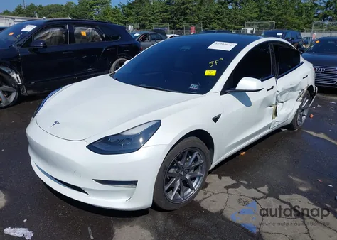 2023 Tesla Model 3 Rear-Wheel Drive из США, поврежденный, VIN 5YJ3E1EA0PF476668